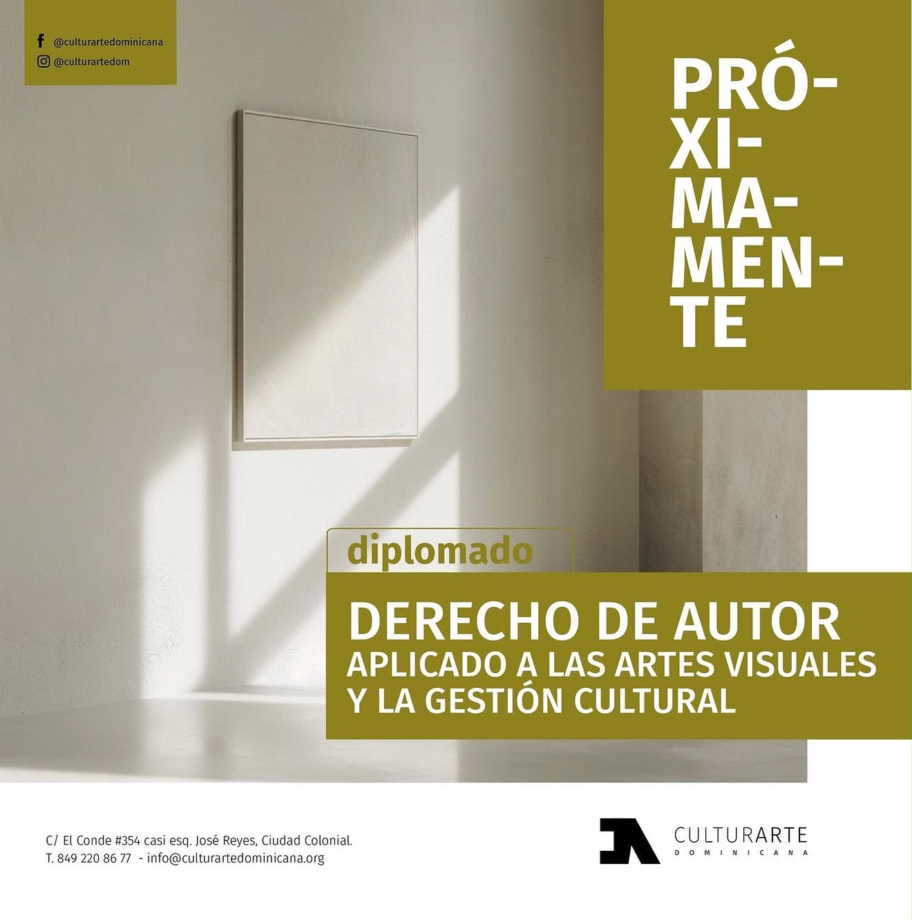 Vuelve el Diplomado en Derecho de Autor Aplicado a las Artes Visuales y la Gestión Cultural